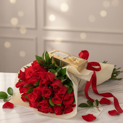 Bouquet of Red Roses